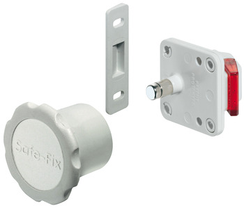 Magnetic lock system for doors, Safe-fix