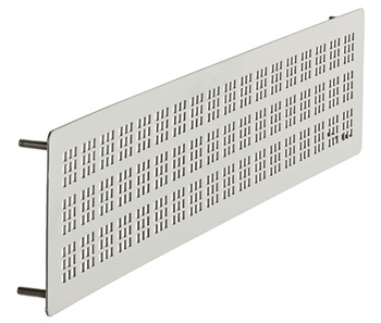 Ventilation grill, Stainless steel, with arresting pins, Startec
