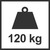 120 kg