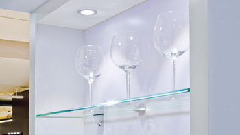 Glass edge profile, Häfele Loox LED 2019 12 V
