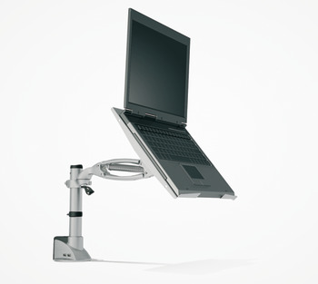 Laptop tray, for Ellipta monitor swivel arm system