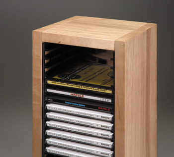CD storage rack, Pop-Out Storage Racks