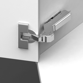 Concealed Cup Hinge, 110°, for 45° Angle Cabinets, Inset Mounting, Grass Tiomos