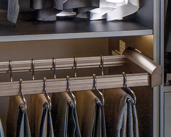 Wire trouser rack, For pants rack pull-out