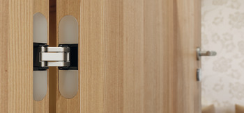 Door hinge, Startec H12, concealed, for flush interior doors up to 60/80 kg