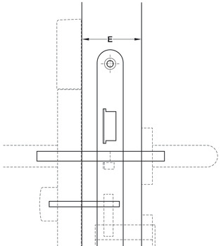 Screw set, For connecting the exterior/interior module and thumbturn