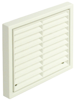 Fixed louvre grills, For round ducting