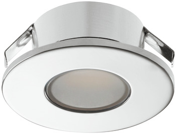 Recess/surface mounted downlight, Häfele Loox LED 2022 12 V drill hole ⌀ 26 mm