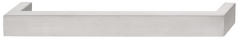 Furniture handles, Mitred handle, stainless steel, straight-edged