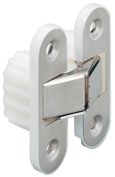 Door hinge, concealed, for flush interior doors up to 50 kg