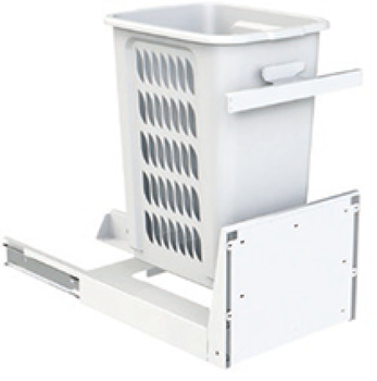 Base mounted laundry hamper, Hideaway soft-close range