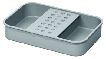 Lid with deep storage compartments, for One2Top functional lid systems
