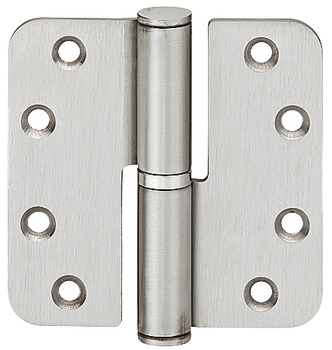 Drill-in hinge, for flush interior doors up to 100 kg, Startec