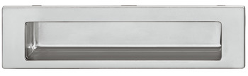 Flush handles, Zinc alloy, rectangular