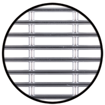 Ventilation grill, Plastic, slotted
