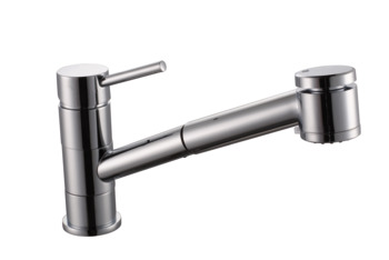 Mixer tap, with pull-out vegie spray