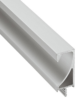 Profile handle, Aluminium, length: 2,500 mm