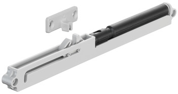 Soft and self closing mechanism, load-bearing capacity up to 50 kg, can be retrofitted for single extension