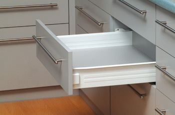 Single extension drawer set, Plug-in