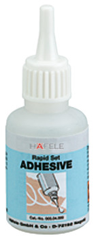 Rapid adhesive (superglue), HÄFELE dual component