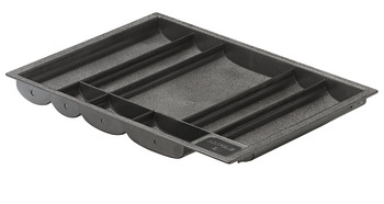 Tray insert, With rim, with 8 compartments