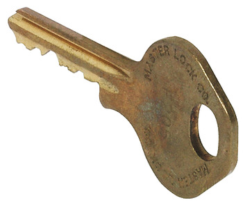 Override key, for Mastercombi locker lock