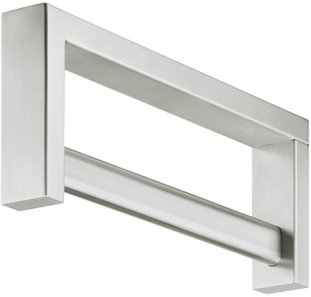 Wall mounted wardrobe rack, Stainless steel, wall mounting
