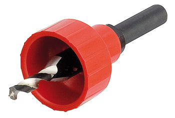 Drill countersink, with depth gauge