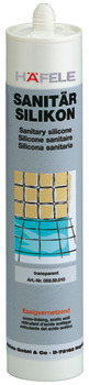 Joint sealant, Häfele, sanitary sealant, based on silicone