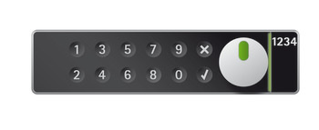 Keypad lock, SOT LS 200 PIN code