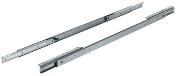 Ball bearing runners, for 2 extension leaves, for tables with frame