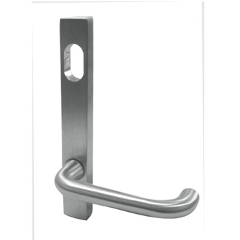 Lever handles, Concealed fix narrow plate