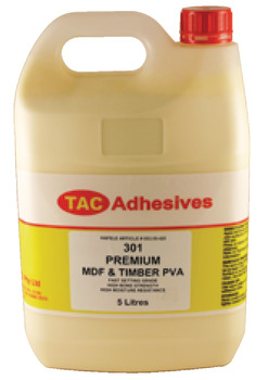 Adhesives, HÄFELE 301 Premium MDF and Timber PVA