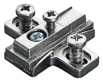 SALICE A Cruciform Mounting Plate, Screw fixing