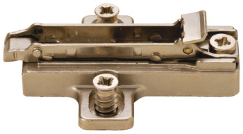 Hinge, Häfele Duomatic SM, zinc alloy, with pre-mounted Euro screws
