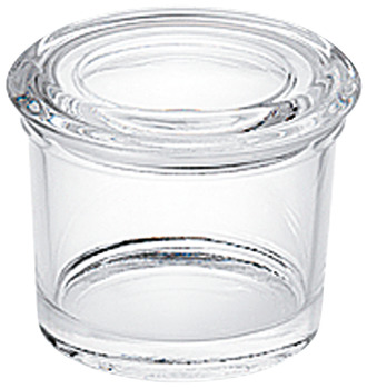 Spice jar with glass lid, for AGO-vario cutlery tray
