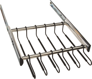 12 Hanger Pants Rack Pull-out, With Full Extension Slide