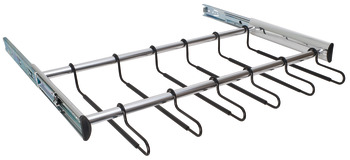 24 Hanger Pants Rack Pull-out, With Full Extension Slide
