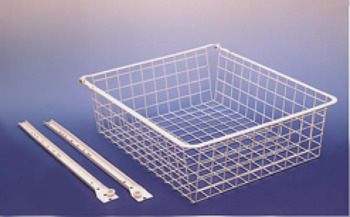 Pull Out Wire Storage Basket For Base