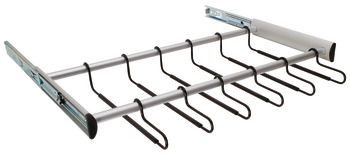24 Hanger Pants Rack Pull-out, With Full Extension Slide