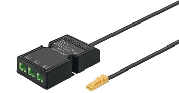 Converter, Häfele Loox, for connecting 24 V devices to 12 V driver