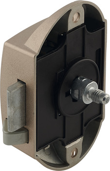 Espagnolette lock, Push-Lock, backset 25 mm, operated from one side