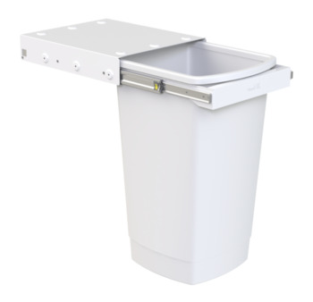 Waste bin, Hideaway Compact range, 1 x 50L bucket