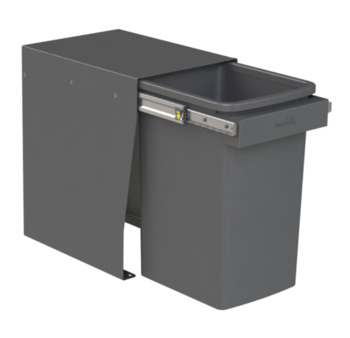 Waste Bin, Hideaway Compact Floor Mount range, 1 x 20L bucket