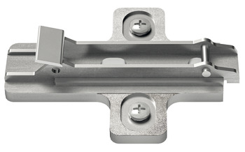 Hinge, Häfele Metalla 510 SM, zinc alloy, with pre-mounted Euro screws