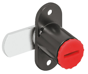 Cam lock, Symo, with mounting plate